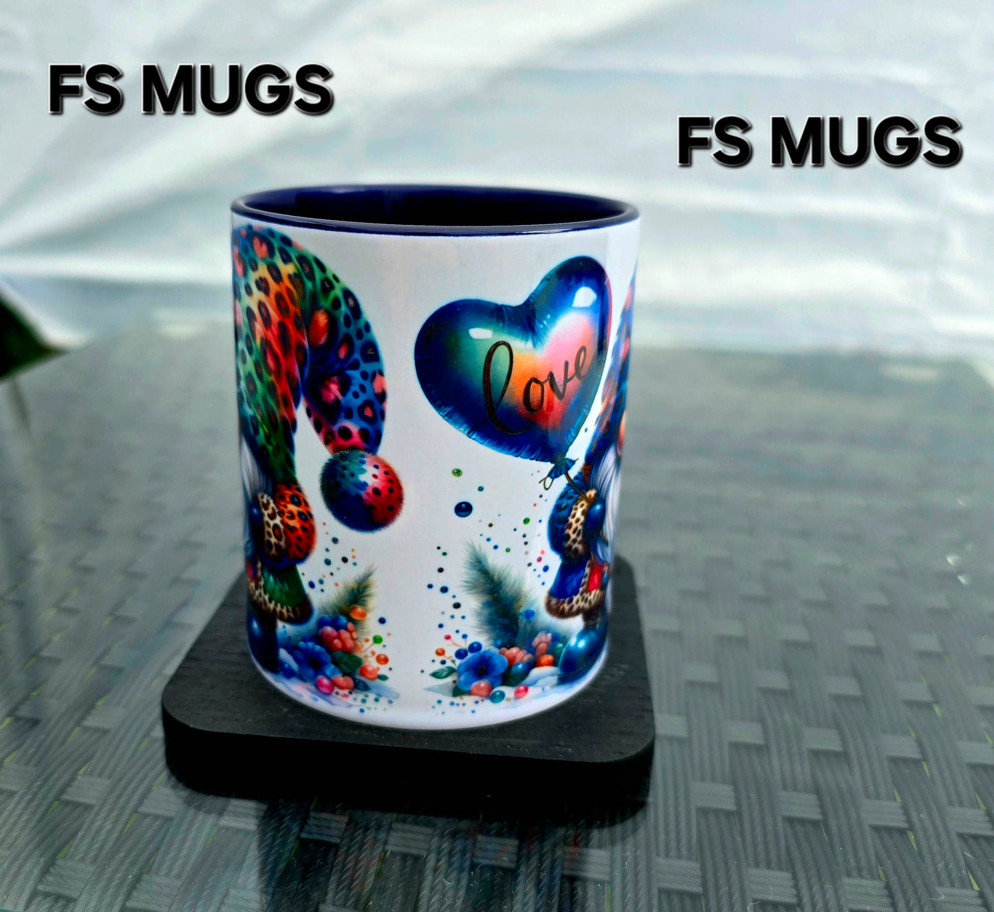 Personalised Mugs Gnome Valentine